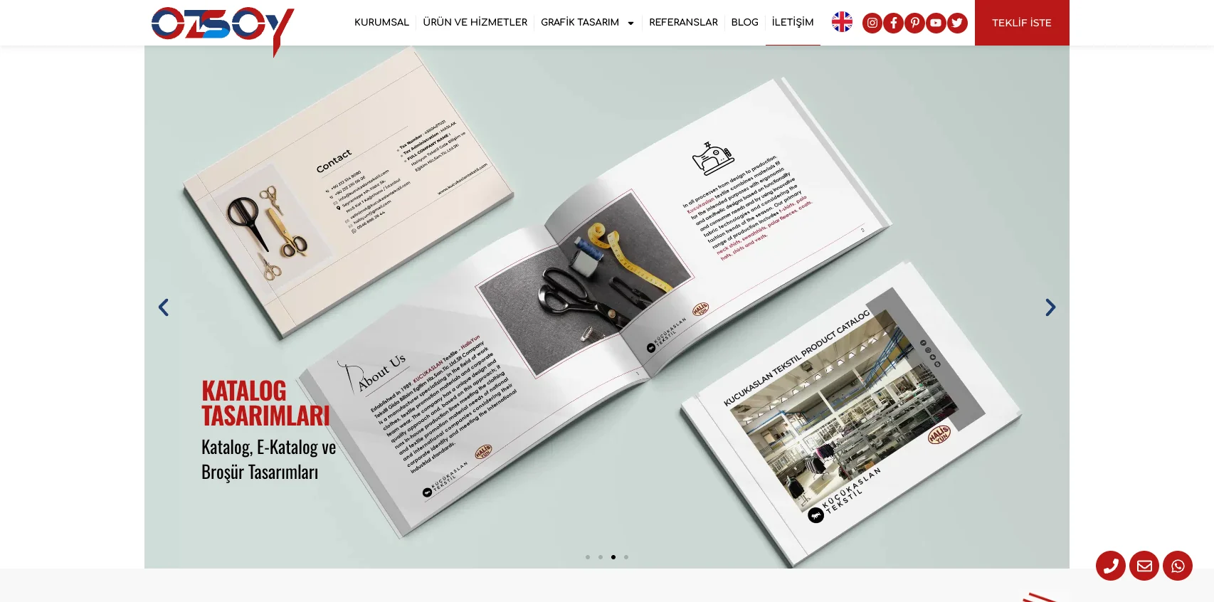 Özsoy Reklam — canlı web sitesi